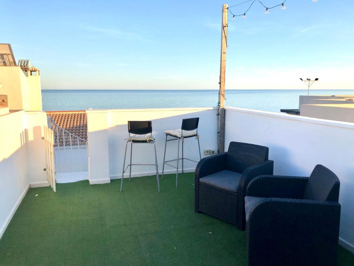 Atico En La Playa Con Terraza Privada Apartment La Cala Del Moral Exterior photo